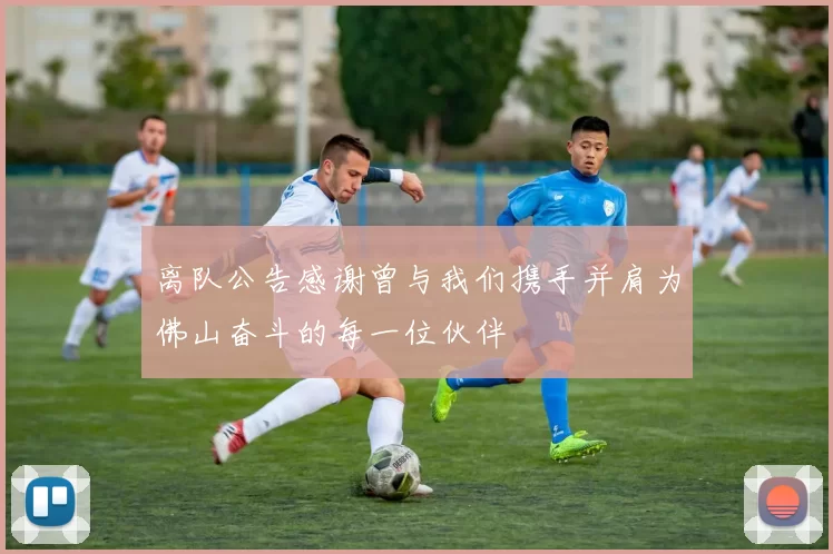 离队公告感谢曾与我们携手并肩为佛山奋斗的每一位伙伴